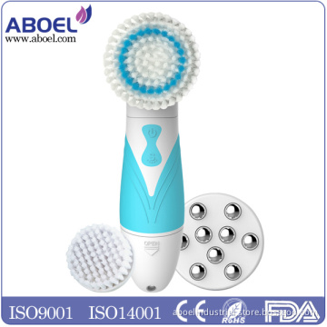 Electric 5-in-1 Facial Cleanser Scrub Brush